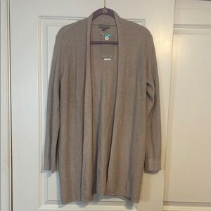 Evolution Women's Cardigan - tan colored. NWT